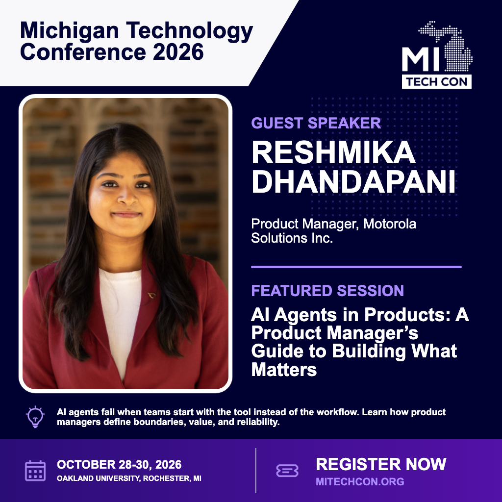 Social share image for AI Agents in Products: A Product Manager’s Guide to Building What Matters at MITechCon 2026