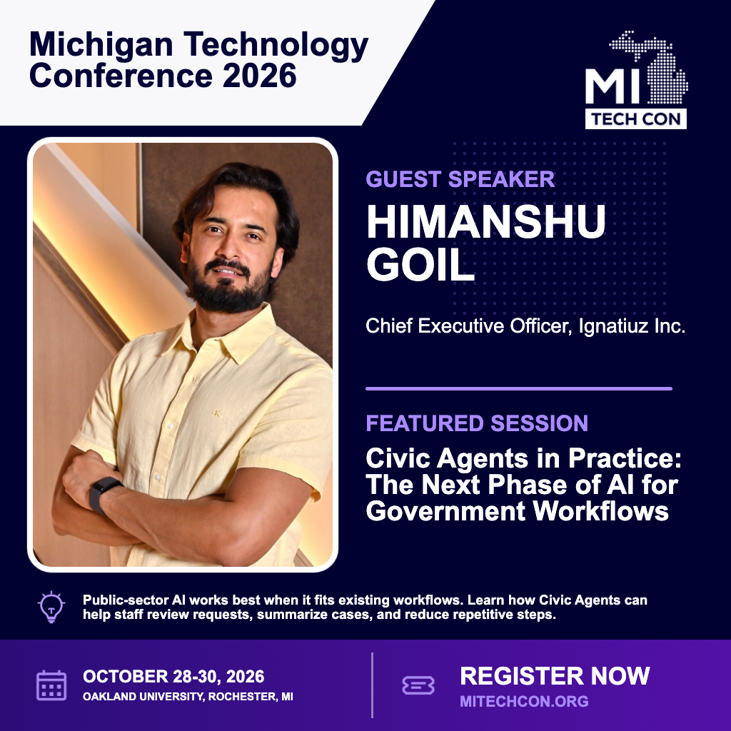 Social share image for Civic Agents in Practice: The Next Phase of AI for Government Workflows at MITechCon 2026