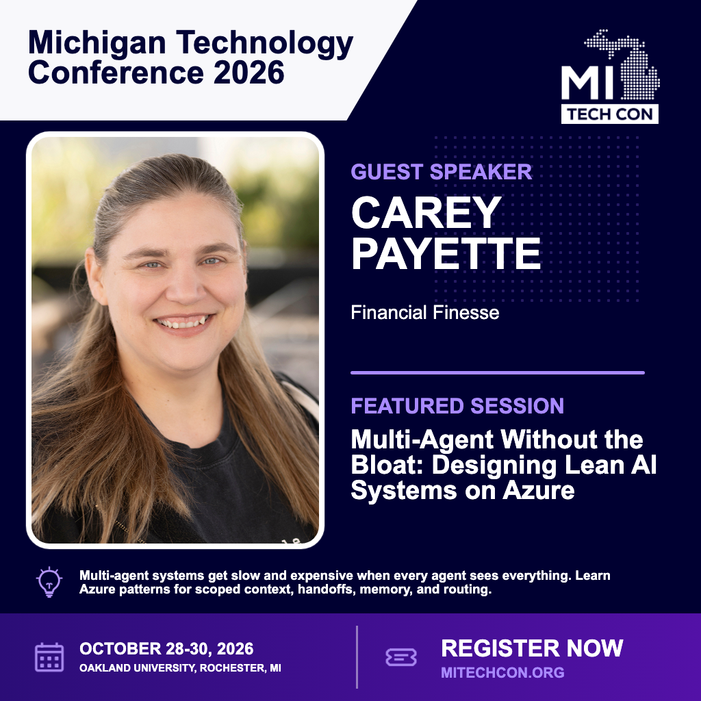Social share image for Multi-Agent Without the Bloat: Designing Lean AI Systems on Azure at MITechCon 2026